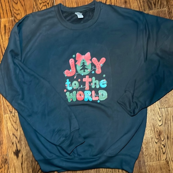 🆕Joy to The World Bible / Sweatshirt Crewneck / Holiday Christmas Sweater - Picture 3 of 6